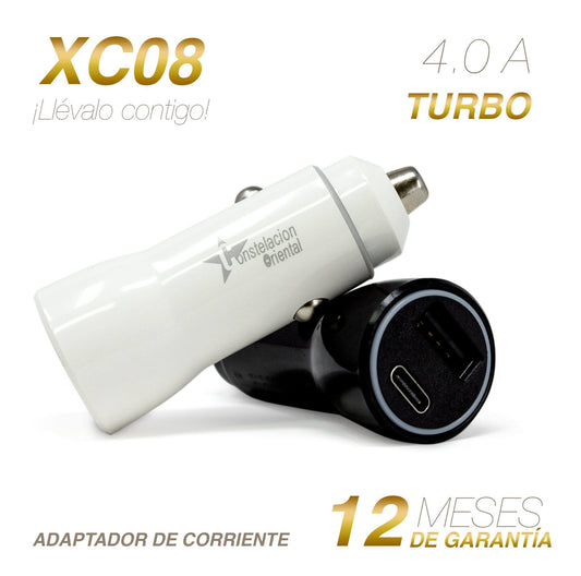 CDMX-Adaptador de Corriente para Auto XC08
