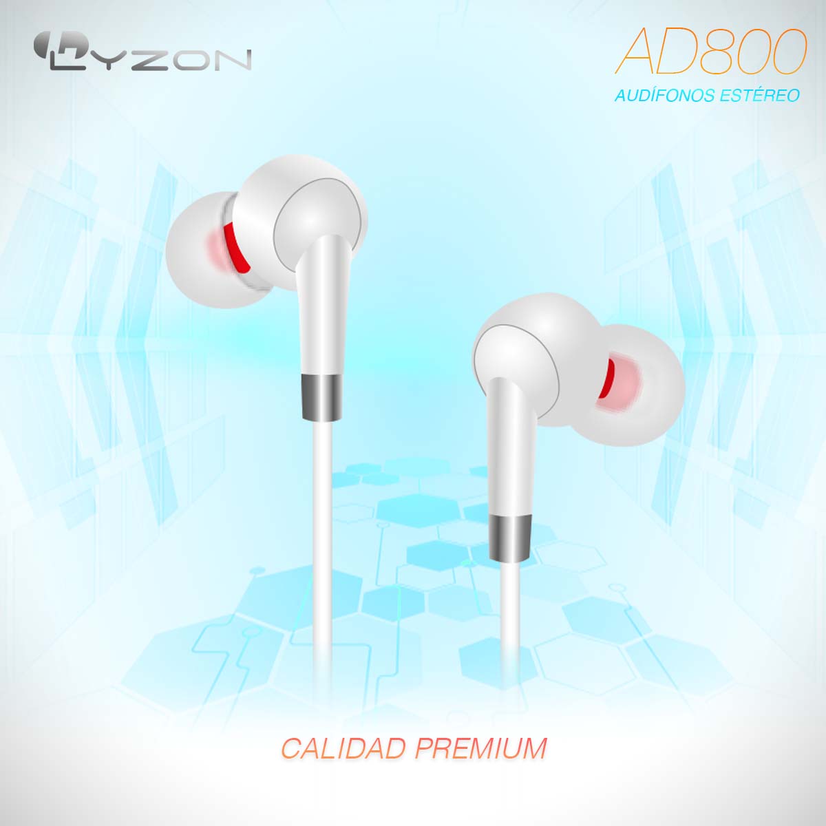 CDMX-Audífonos Salida 3.5  AD800